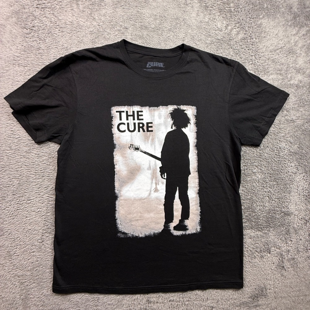 The Cure Merch Shirt Black Size Large playerytees elemental T Shirt